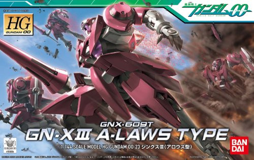 Bandai HG OO 23 GUNDAM GN-X III A-Laws Type 1/144 scale kit