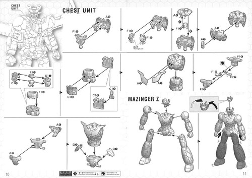 Bandai 303671 Mazinger Z (Mazinger Z Infinity Ver.) 1/144 Scale Kit