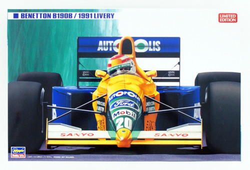 Hasegawa 20356 Benetton B190B (1991 Color) 1/24 Scale kit