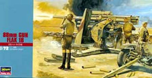 Hasegawa MT10 88mm GUN Flak 18 1/72 Scale Kit