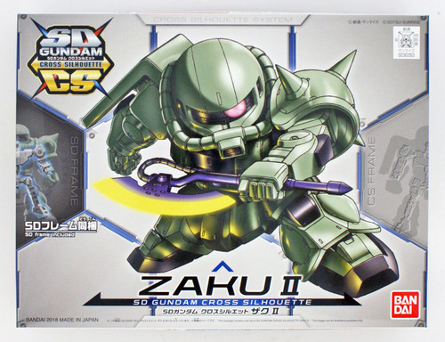 Bandai SD Gundam Cross Silhouette Zaku II Non-Scale Kit
