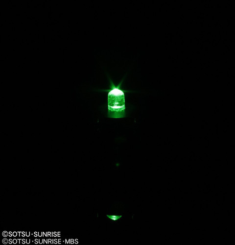 Bandai 731180 Gunpla LED Unit Green (2 pieces Set)