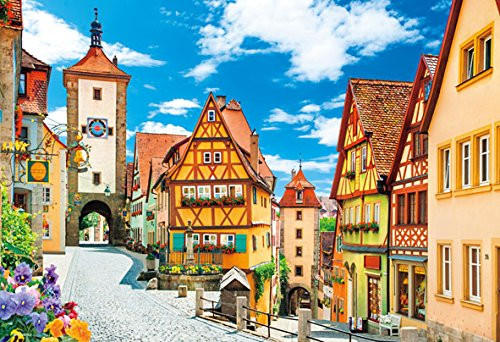 Beverly Jigsaw Puzzle M81-877 Rothenburg Germany (1000 S-Pieces)