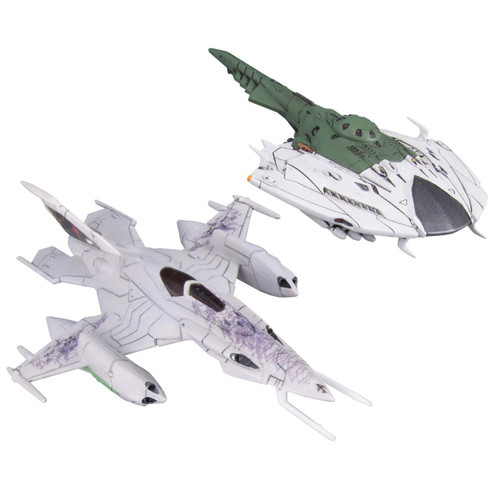 Bandai 304555 Space Battleship Yamato 2202 Czvarke & Desvatator Non-Scale Kit