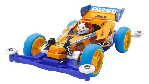 Tamiya 18090 Mini 4WD Cat Racer Super II Chassis 1/32 Scale