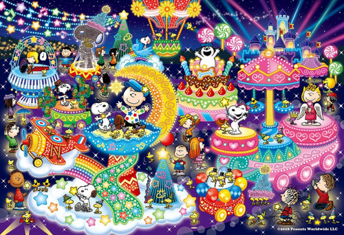 Epoch Jigsaw Puzzle 28-316s Peanuts Snoopy Illumination (300 Pieces)