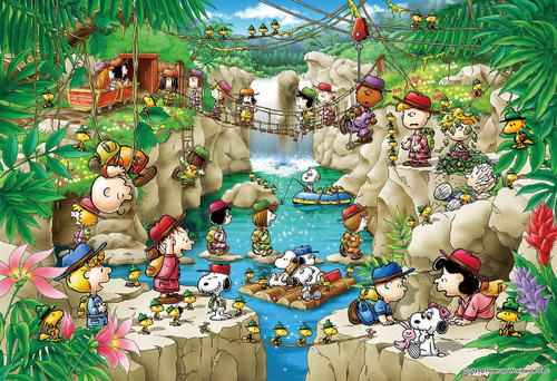Epoch Jigsaw Puzzle 26-290s Peanuts Snoopy Forest Exploration Party (300 Pieces)