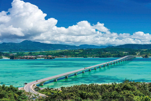 Epoch Jigsaw Puzzle 23-599 Kouri Ohashi Bridge Okinawa Japan (2016 S-Pieces)