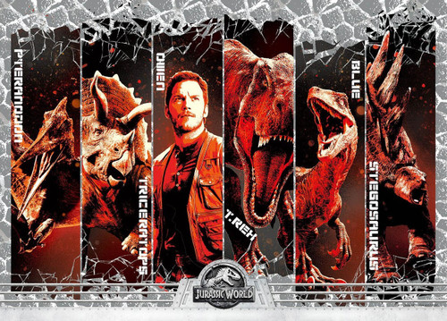 Epoch Jigsaw Puzzle 06-101s Jurassic World Owen and Dinosaurs (500 Pieces)