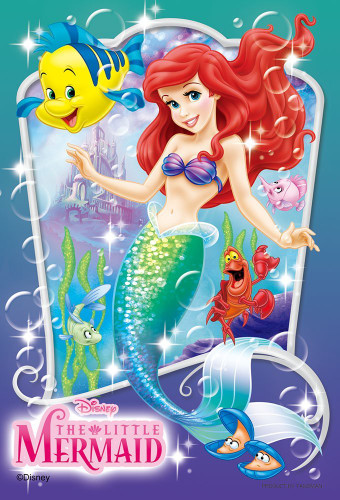 Yanoman Jigsaw Puzzle 99-452 Disney The Little Mermaid Ariel (99 Small Pieces)