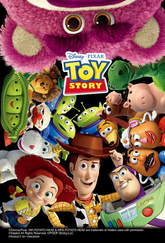 Yanoman Jigsaw Puzzle 99-442 Disney Pixar Toy Story (99 Small Pieces)