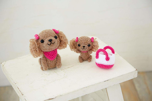Hamanaka H301-515 Amigurumi (Crochet Doll) Kit Toy Poodle