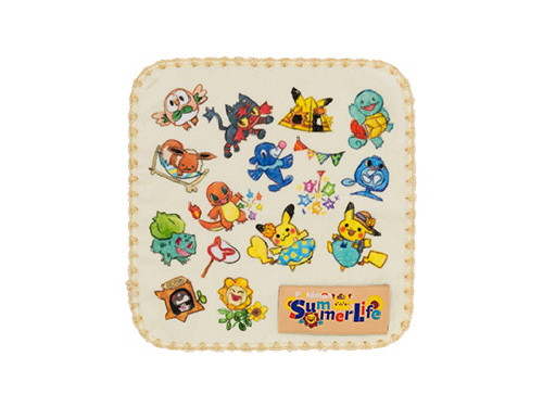 Pokemon Center Original Petit Towel Summer Life 713-