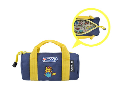Pokemon Center Original OUTDOOR Duffle Bag-shaped Pouch Summer Life 713-