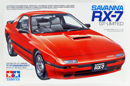Tamiya 24060 Mazda Savanna RX-7 GT Ltd 1/24 scale kit