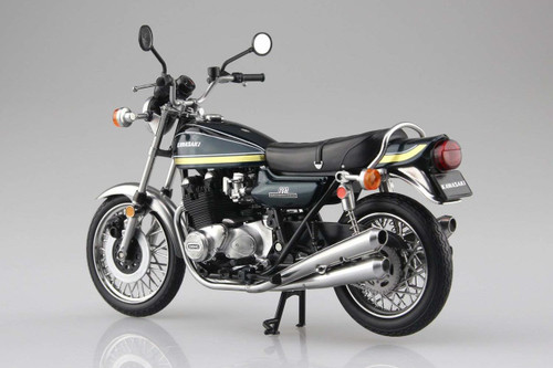 Aoshima Skynet 04613 Kawasaki 750RS (Z2) Tamamushi Blue 1/12 Scale Finished Model