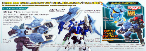 Bandai HG Build Custom 039 Ptolemaios Arms 1/144 Scale Kit