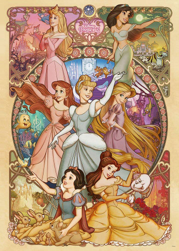 Tenyo Japan Jigsaw Puzzle D-2000-623 Disney Princess (2000 Pieces)