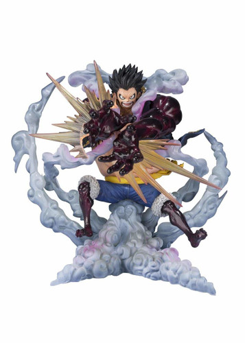 Bandai Figuarts ZERO Monkey D. Luffy Fourth Gear Lion Bazooka Figure (One Piece)