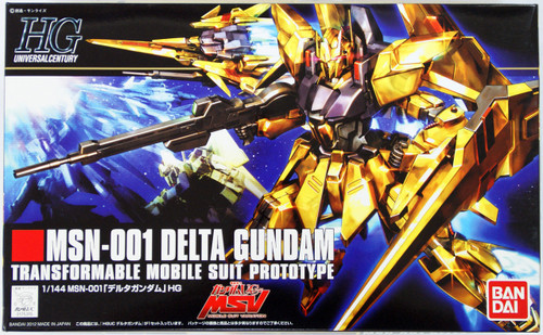 Bandai HGUC 136 Gundam MSN-001 Delta Gundam 1/144 Scale Kit