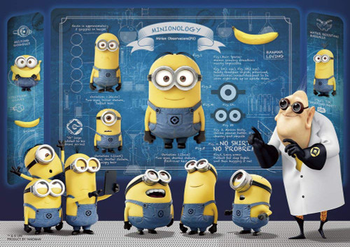 Yanoman Prism Art Jigsaw Puzzle 61-49 Despicable Me Minions Laboratory (108 Pieces)