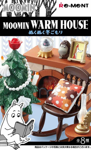 Re-ment 203591 Moomin Warm House Winter 1 BOX 8 Figures Complete Set
