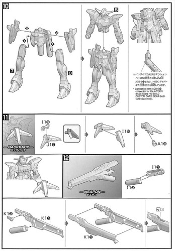 Bandai Gundam Build Divers 017 Impulse Gundam Arc 1/144 Scale Kit