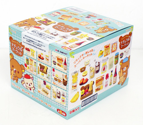 Re-ment 170626 Rilakkuma Natural Market 1 BOX 8 Figures Complete Set