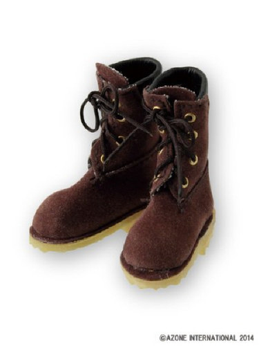 Azone AKT092-BRN Hoko Suede Boots Brown