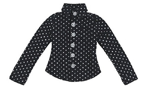 Azone ALB171-NVY PNXS Dot Pattern Shirt Navy