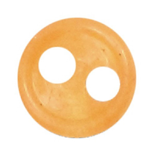 Azone AMP117-ORG Azone Original 4mm Phosphor Cup Button Orange