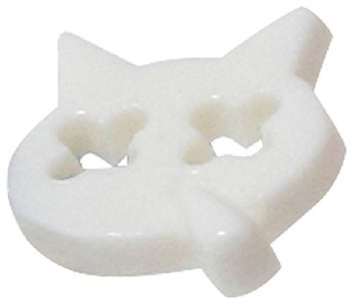 Azone AMP119-WHT Snottycat Hanatareneko Chan Button White