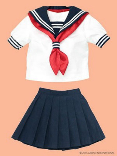 Azone FAO035-NVR Azo 2 Sailor Summer Set Set Navy x Red