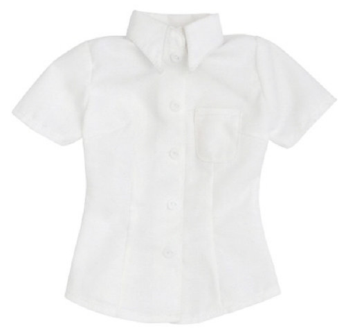 Azone FAO055-WHT Azo 2 Short Sleeve Y Shirt White