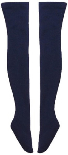 Azone FAR128-NVY for 50cm doll Over Knee Socks II Navy