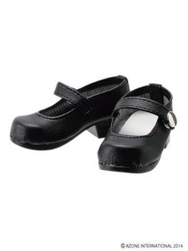 Azone FAR168-BLK for 50cm doll One Strap Shoes Black