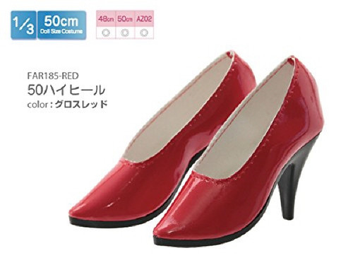 Azone FAR185-RED for 50cm doll High Heel Gross Thread