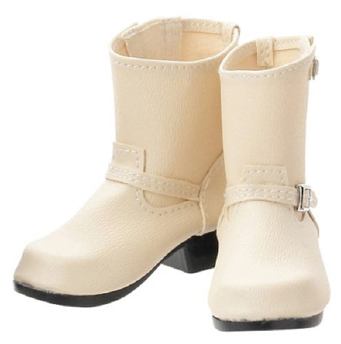 Azone FAR192-BEG for 50cm doll Short Engineer Boots Beige