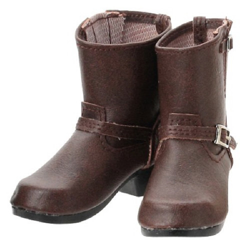 Azone FAR192-BRN 50cm doll Short Engineer Boots Brown