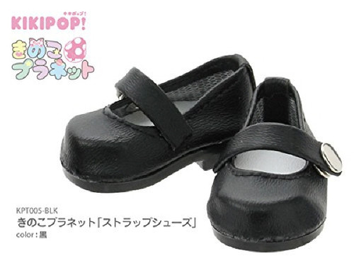 Azone KPT005-BLK Mushroom Planet 'Strap Shoes' Black