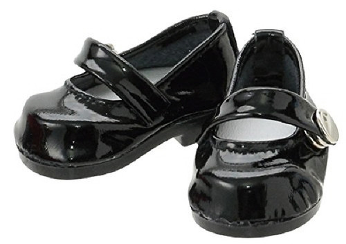Azone KPT005-EBK Mushroom Planet 'Strap Shoes' Enamel Black