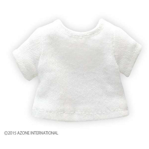 Azone PIC092-WHT 1/12 Basic T-shirt White