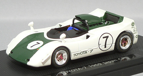 Ebbro 43667 Toyota 7 Japanese GP 1969 No.7 (White/Green) 1/43 Scale