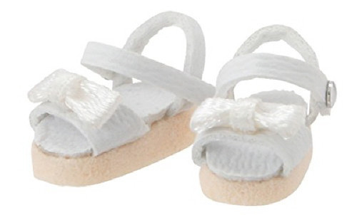 Azone PIC146-WHT 1/12 Ribbon Strap Sandal White