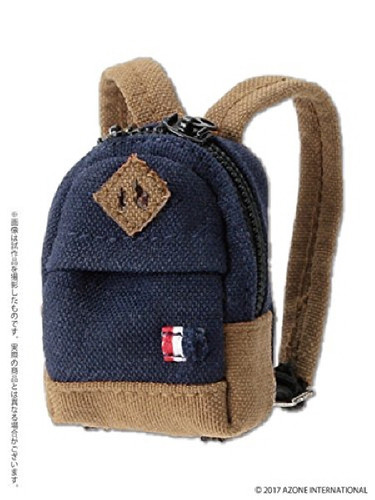 Azone PIC175-NVY 1/12 BlackRavenClothing Backpack Navy