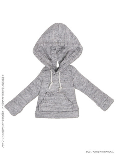 Azone PIC177-GRY 1/12 Pullover Parka (Hoodie) Gray