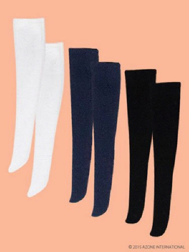 Azone POC368-AST PNS Knee High Socks Set Black, Navy, White