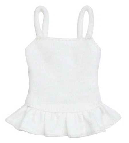 Azone POC393-WHT PNS Frilly Camisole White