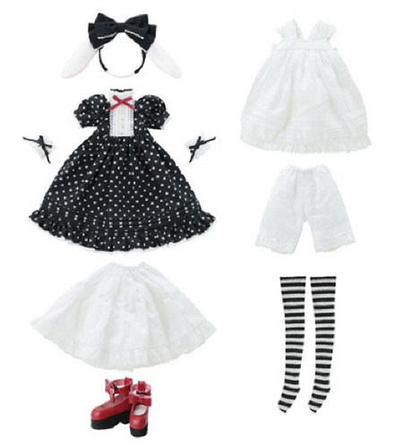 Azone POC432-BLK PNS Watch Rabbit Set Black