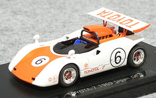 Ebbro 43711 Toyota 7 Japan Kangnam 1969 No.6 (Orange) 1/43 Scale